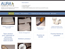 Tablet Screenshot of feutre.com